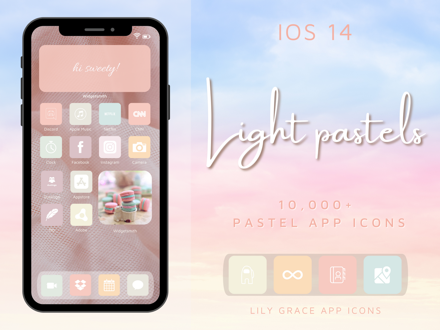 40,000+ Light Pastels App Icons