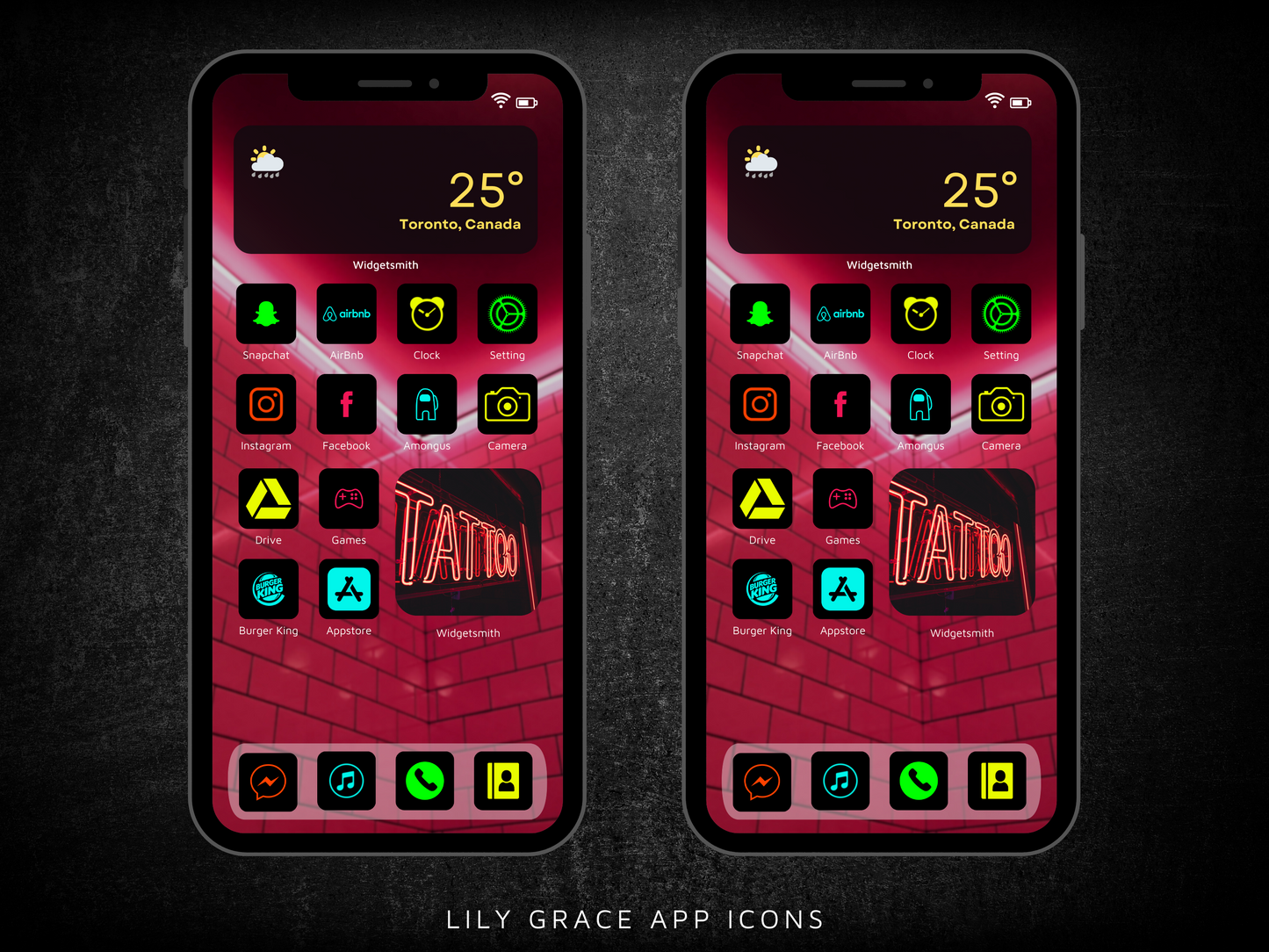 2,000+ Neon App Icons