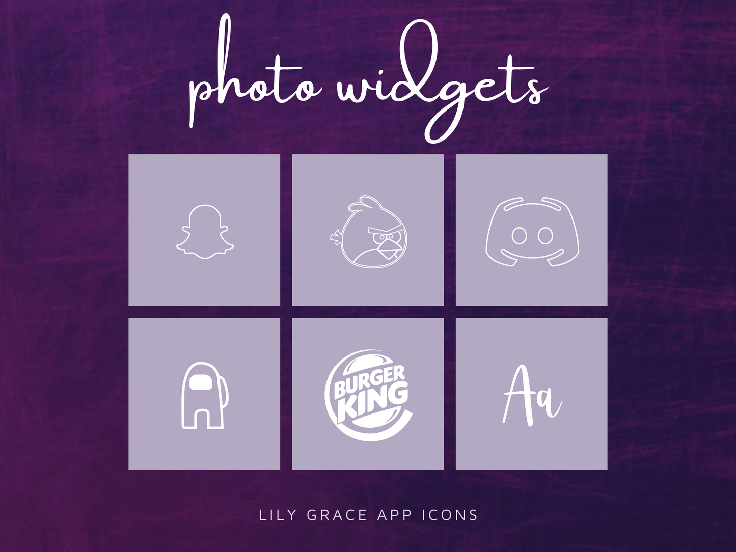 3000+ Lavender App Icons
