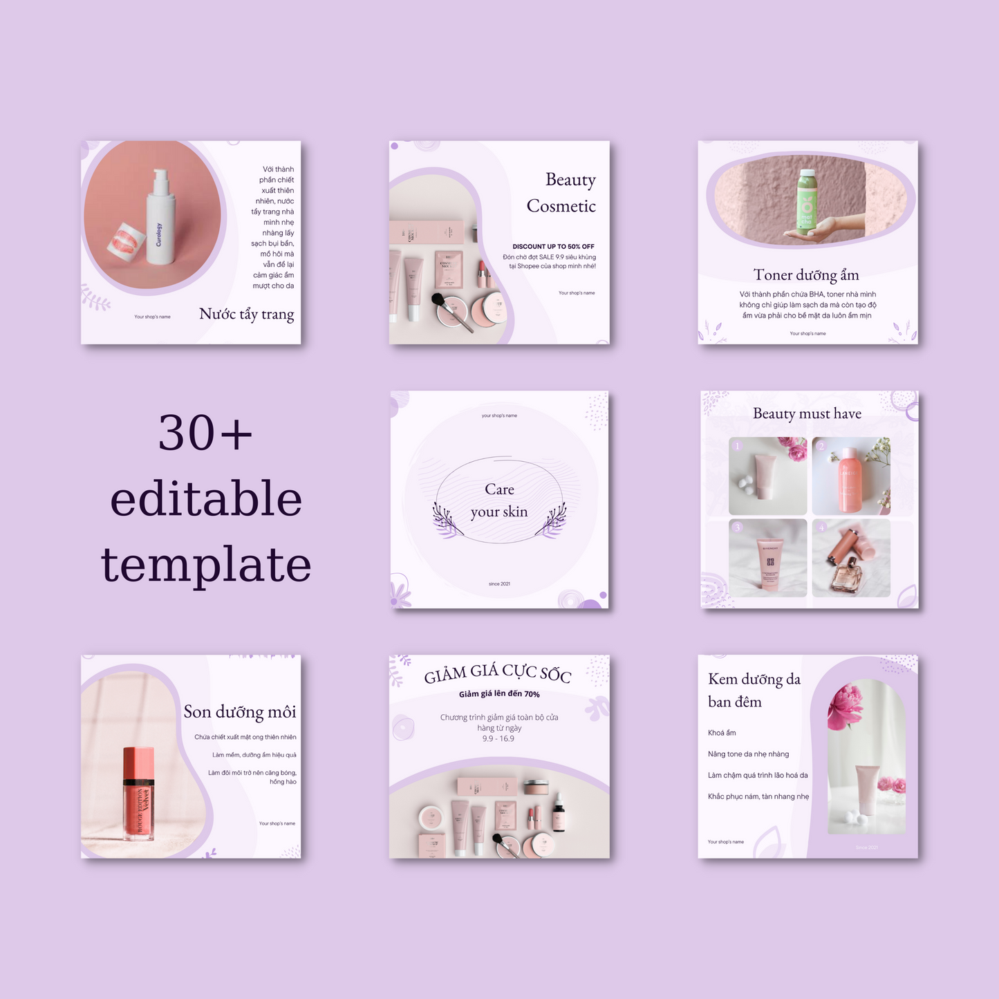 30+ Sweeties Instagram Post Templates