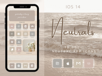 30,000 Neutrals App Icons