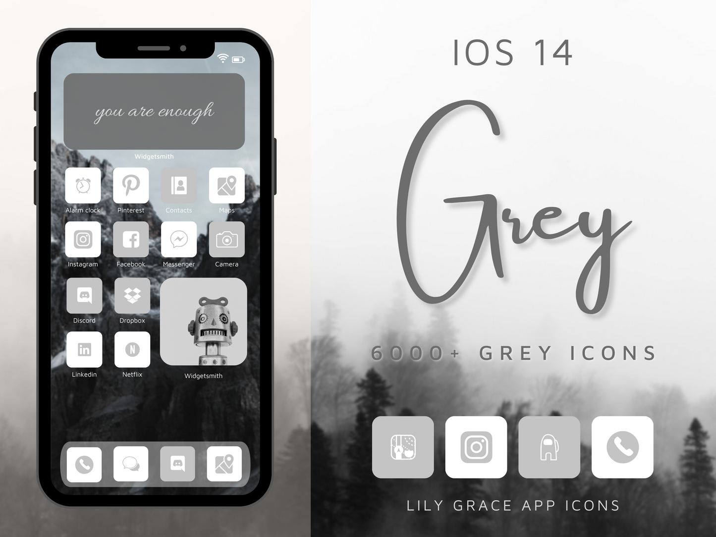 6000+ Grey App Icons