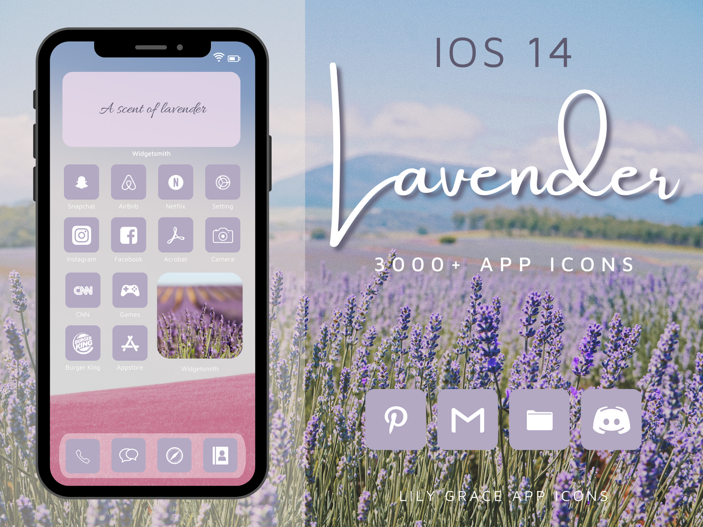 3000+ Lavender App Icons