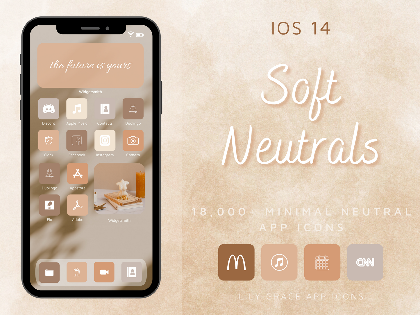 18,000+ Soft Neutrals App Icons