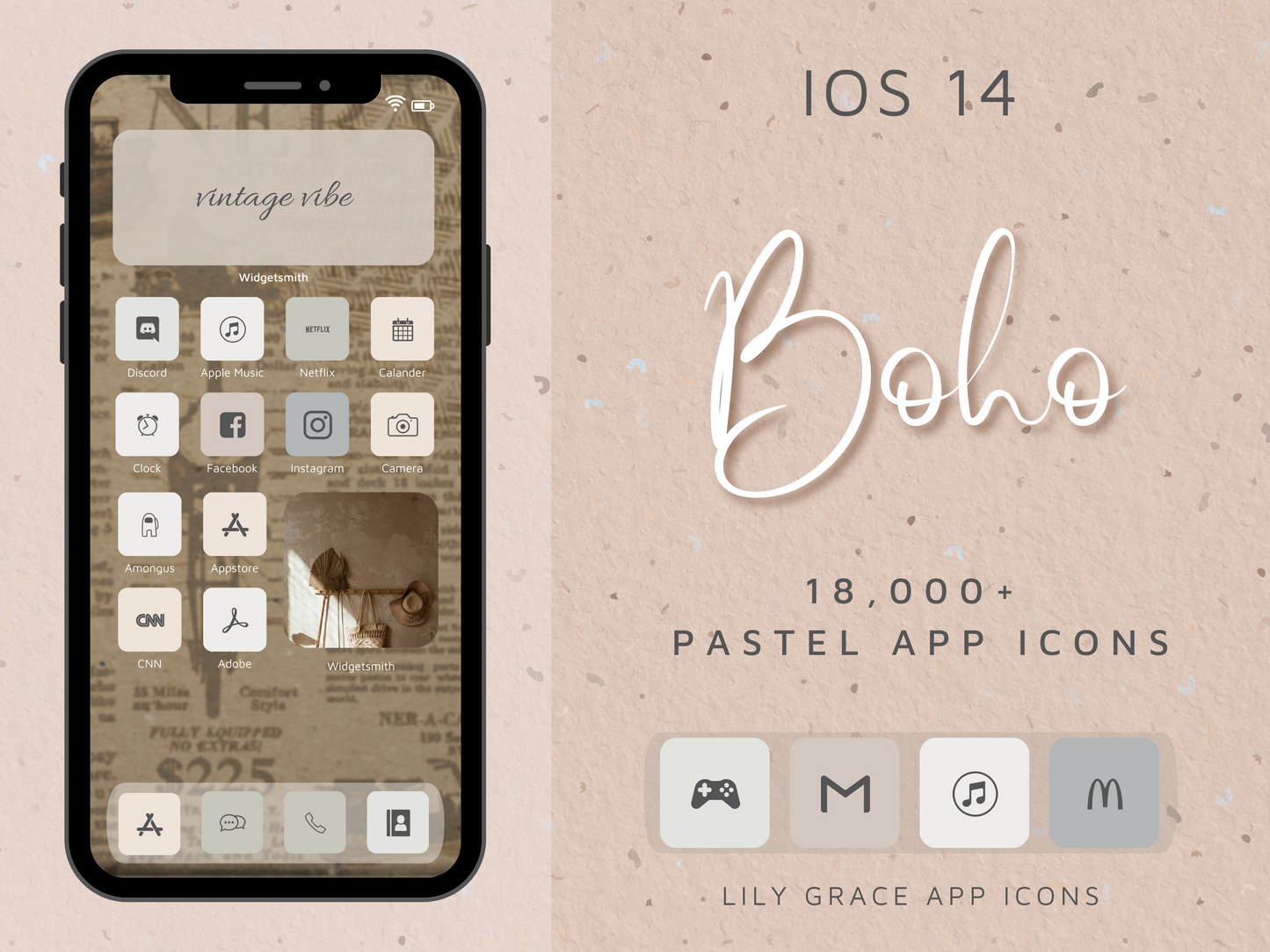 18,000 Boho App Icons
