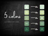 15,000 Green App Icons