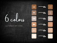 18,000+ Soft Neutrals App Icons