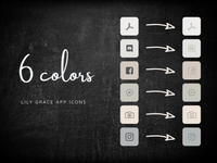 18,000 Boho App Icons