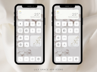 3,000+ Soft White App Icons