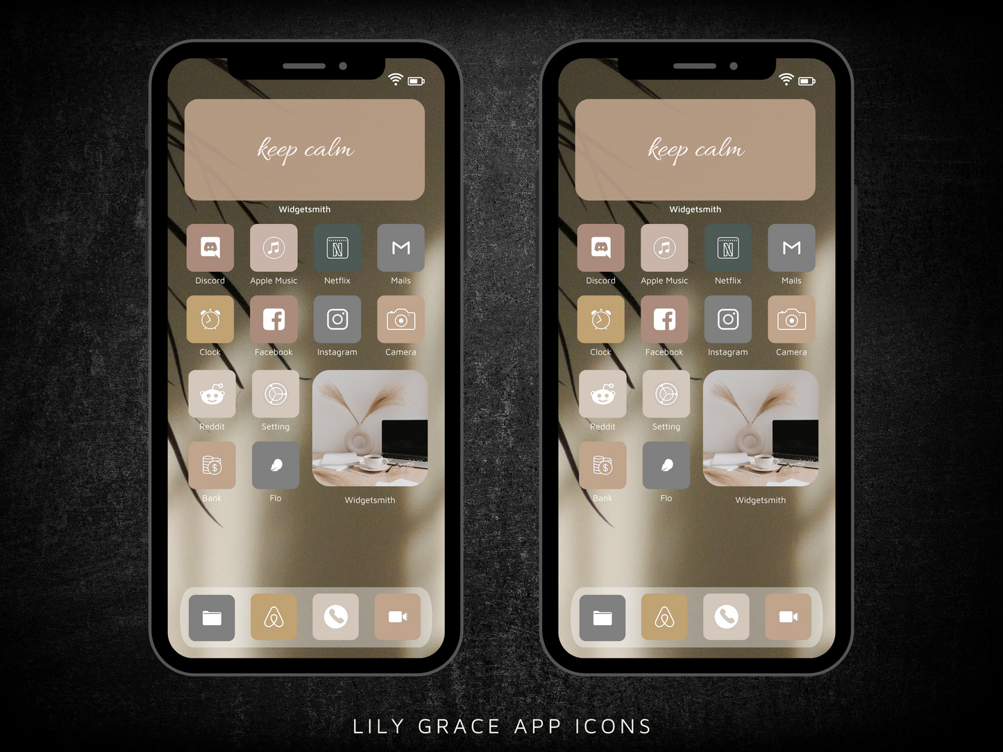 13,000 Neutral Boho App Icons