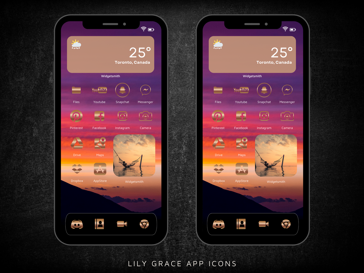 360+ Bronze Transparent App Icons