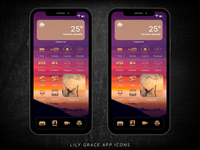 360+ Bronze Transparent App Icons