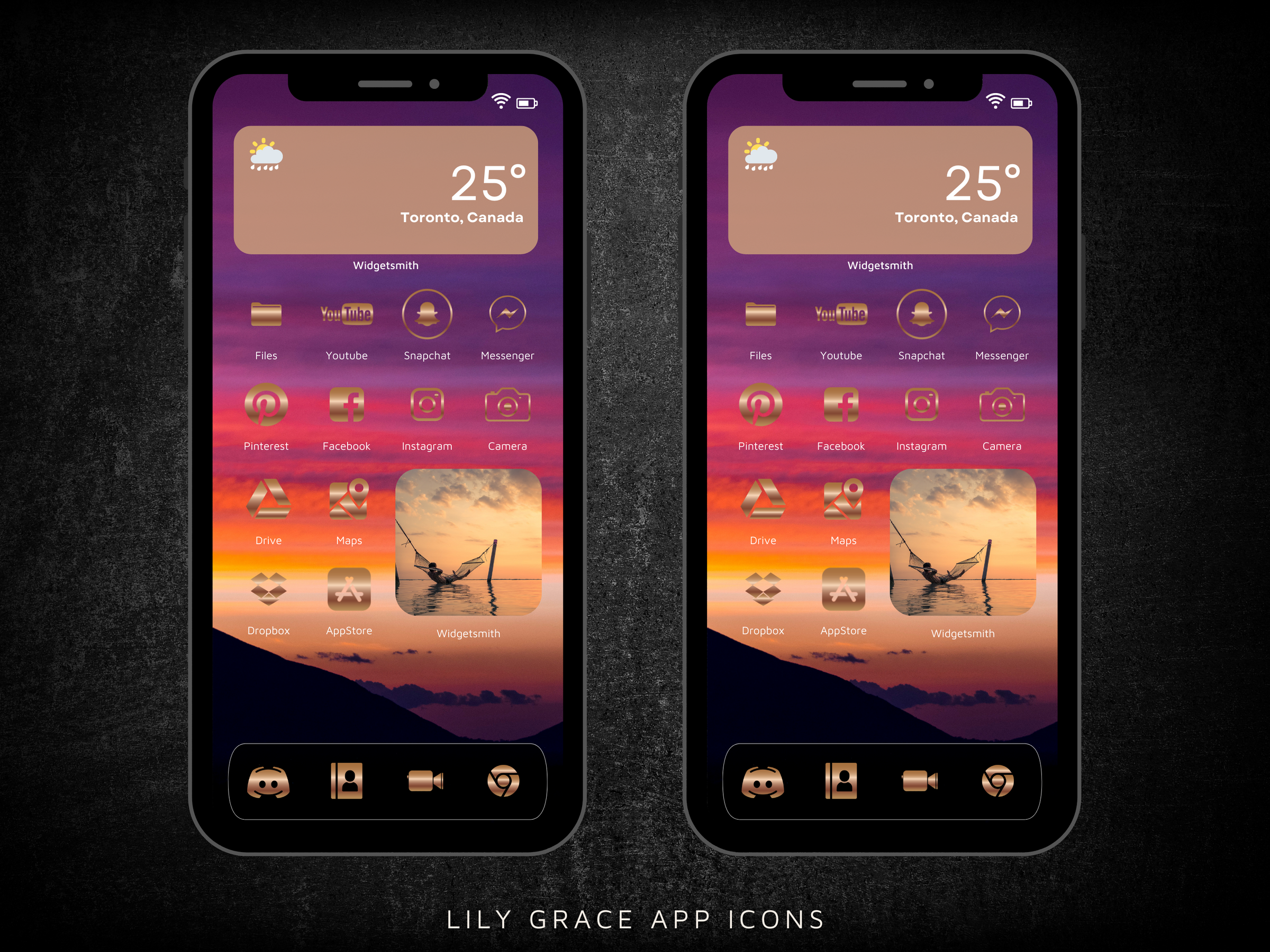 360+ Bronze Transparent App Icons