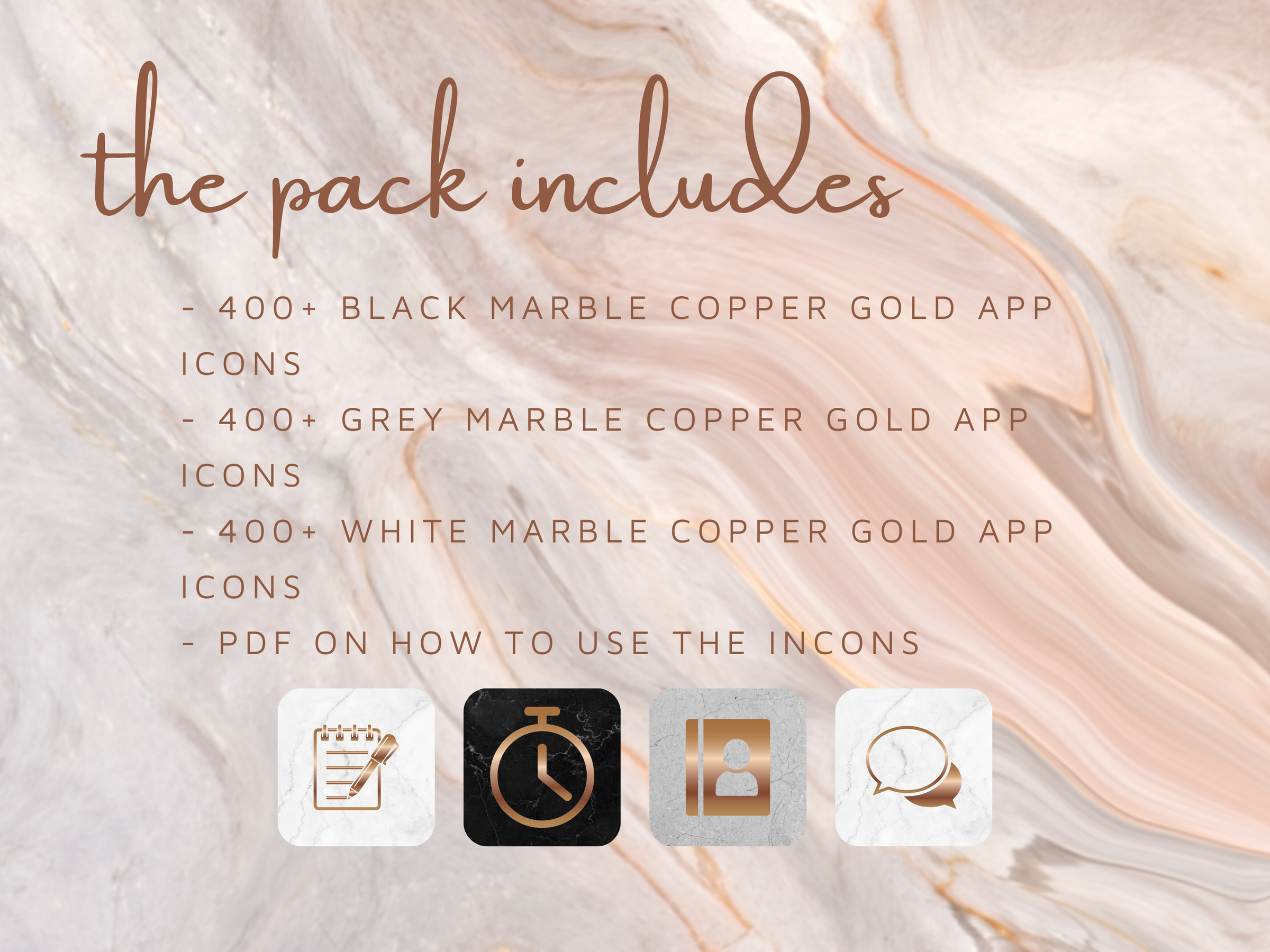 1000+ Copper Marbles App Icons