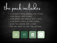 15,000 Green App Icons