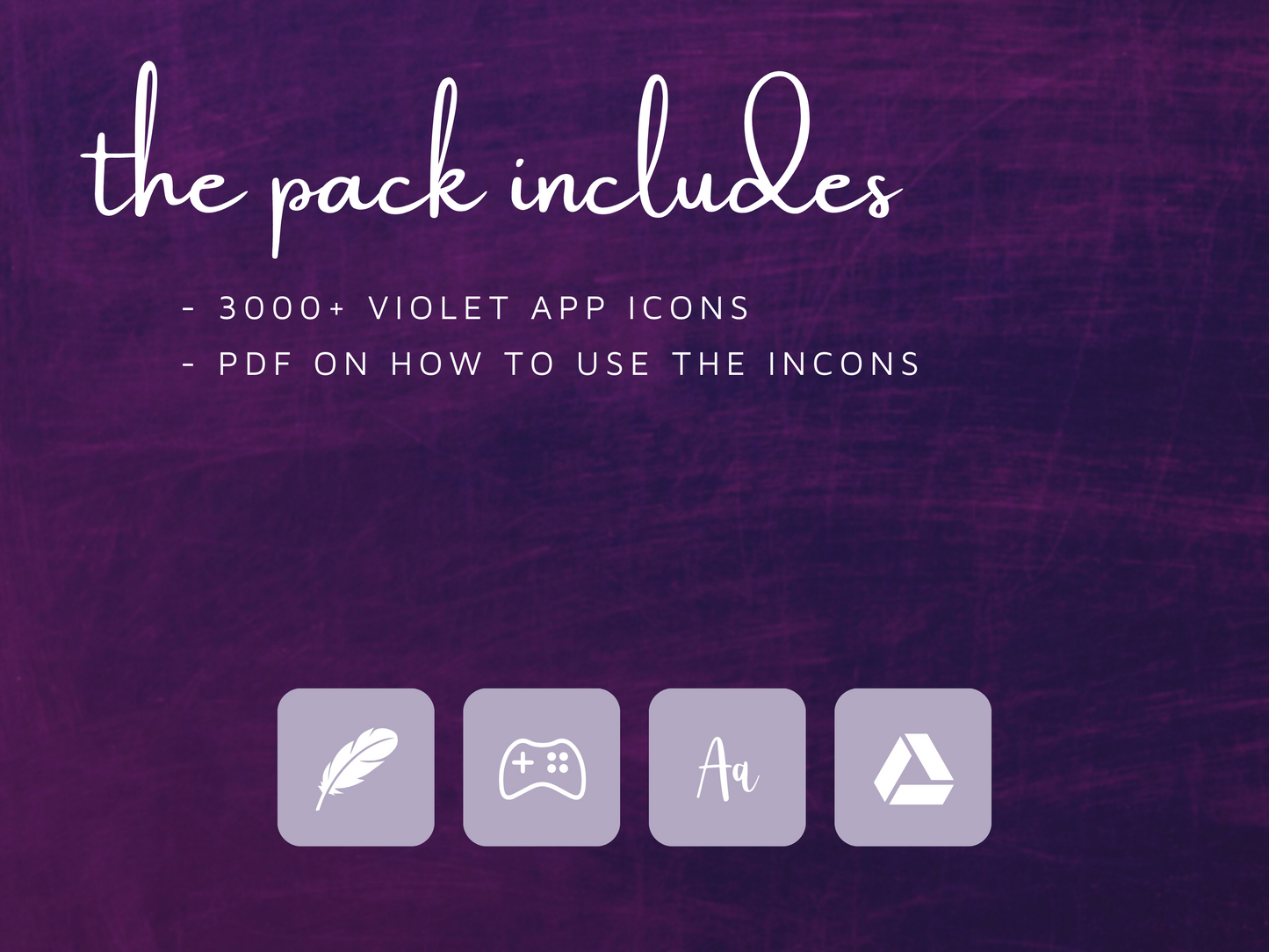 3000+ Lavender App Icons