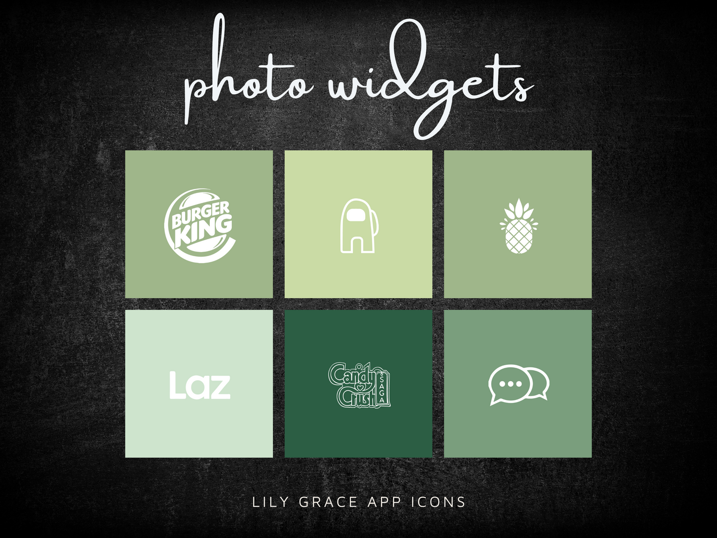 15,000 Green App Icons