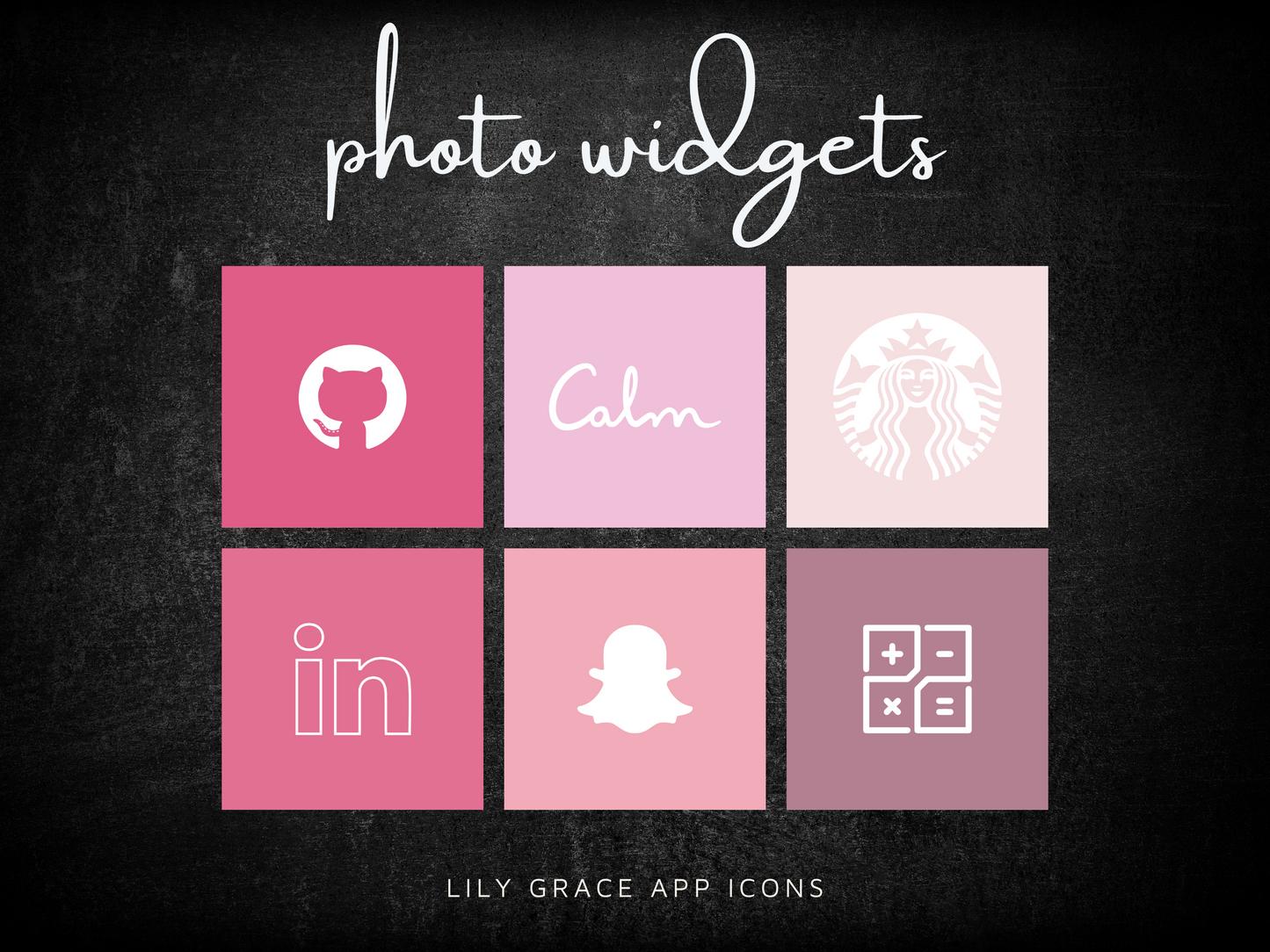 8,000+ Pink Pack App Icons