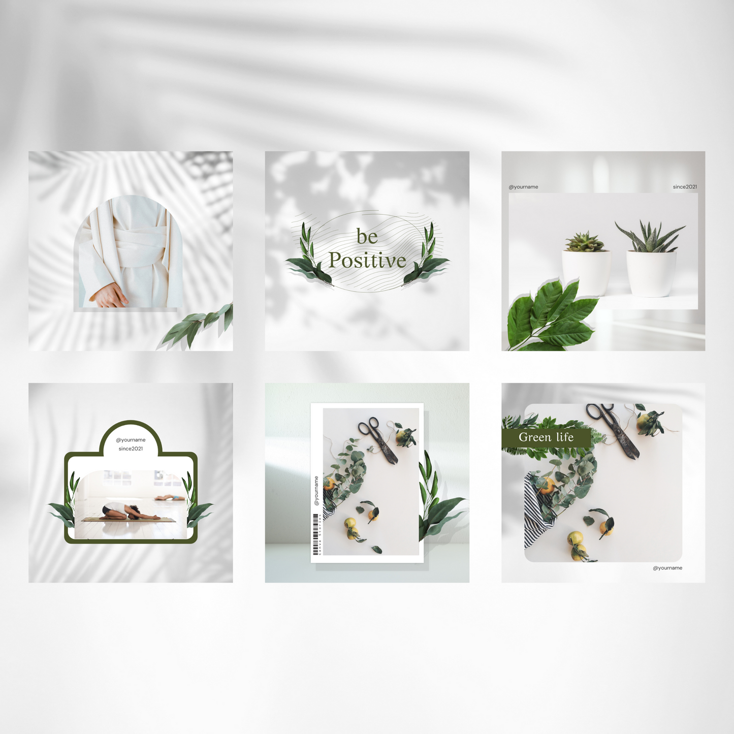 30+ White Tropical Instagram Post Templates
