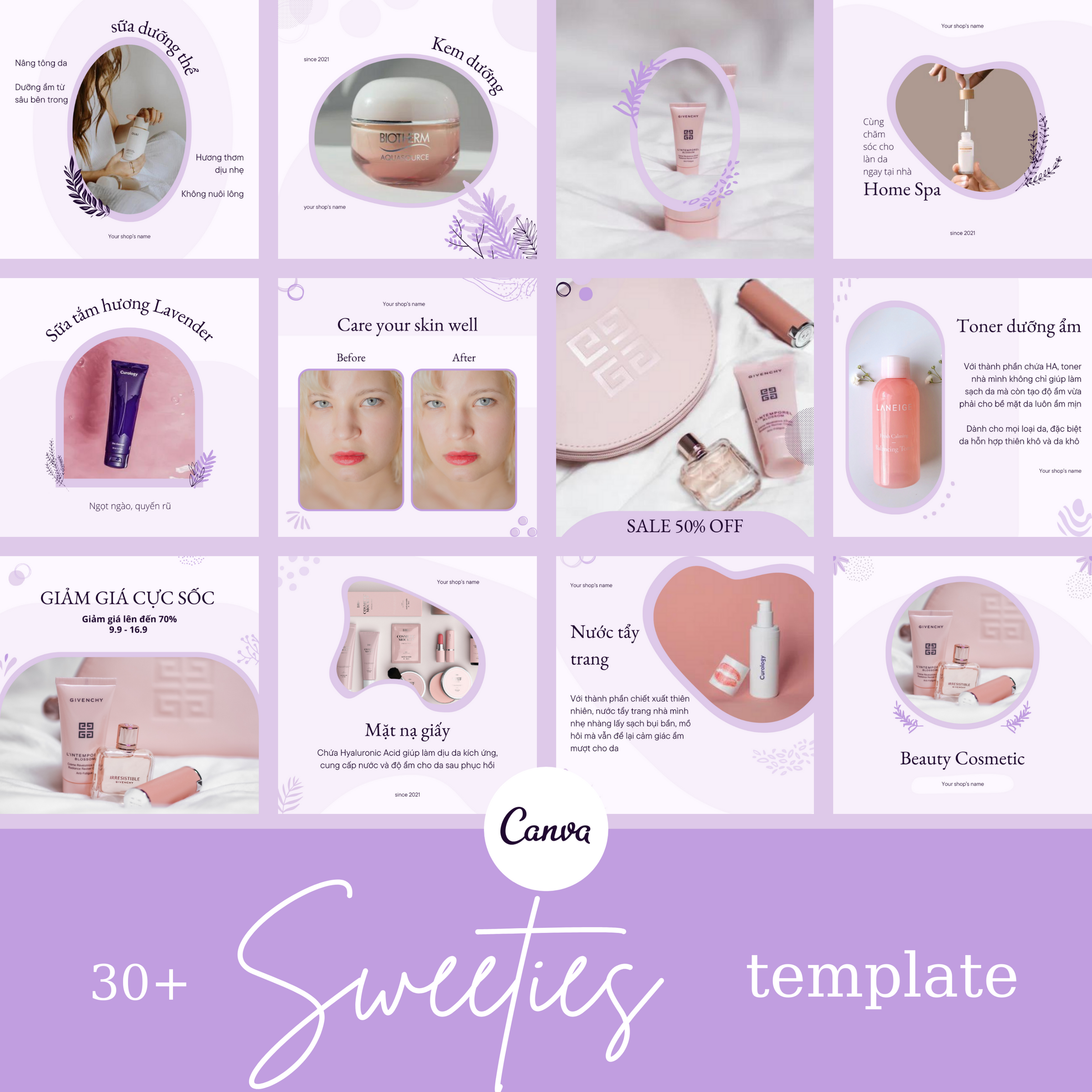 30+ Sweeties Instagram Post Templates