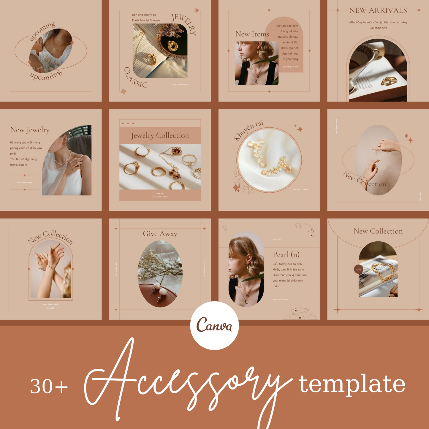 30+ Accessory Instagram Post Templates